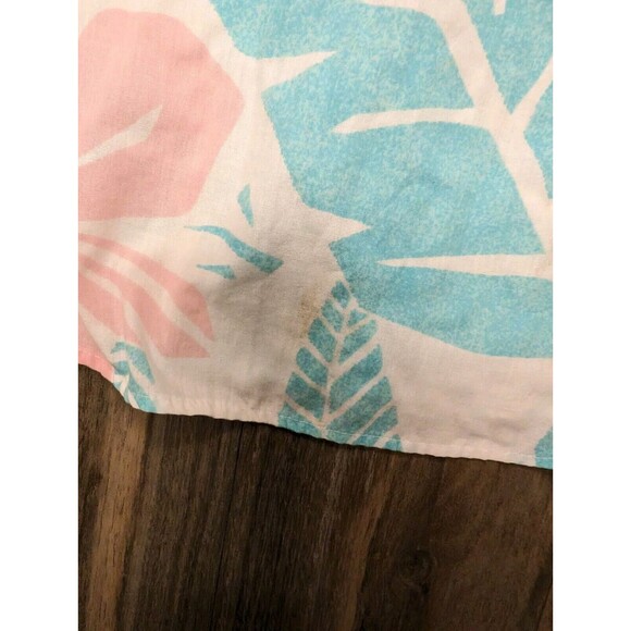 Vintage 90s Separate Scene Button Up Womens Blouse Sz 18 Floral Hawaiian - Picture 7 of 7